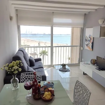 Paradis Playa Apartamento En 1ª Línea De Mar Con Magníficas Vistas * La Pineda